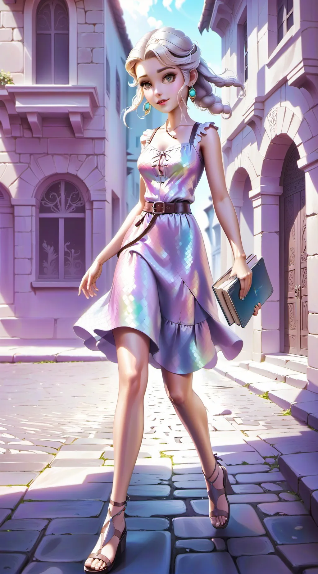 ai character: Evelyn background