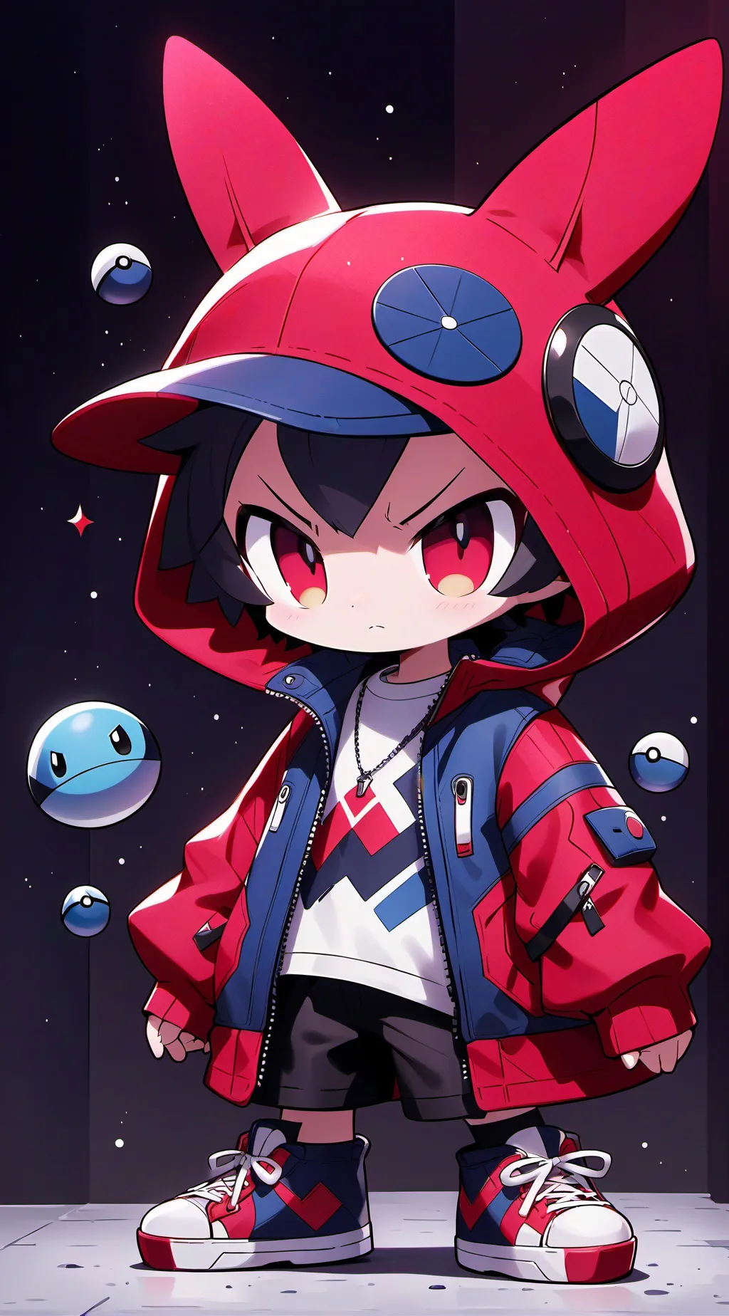 ai character: Little brother background