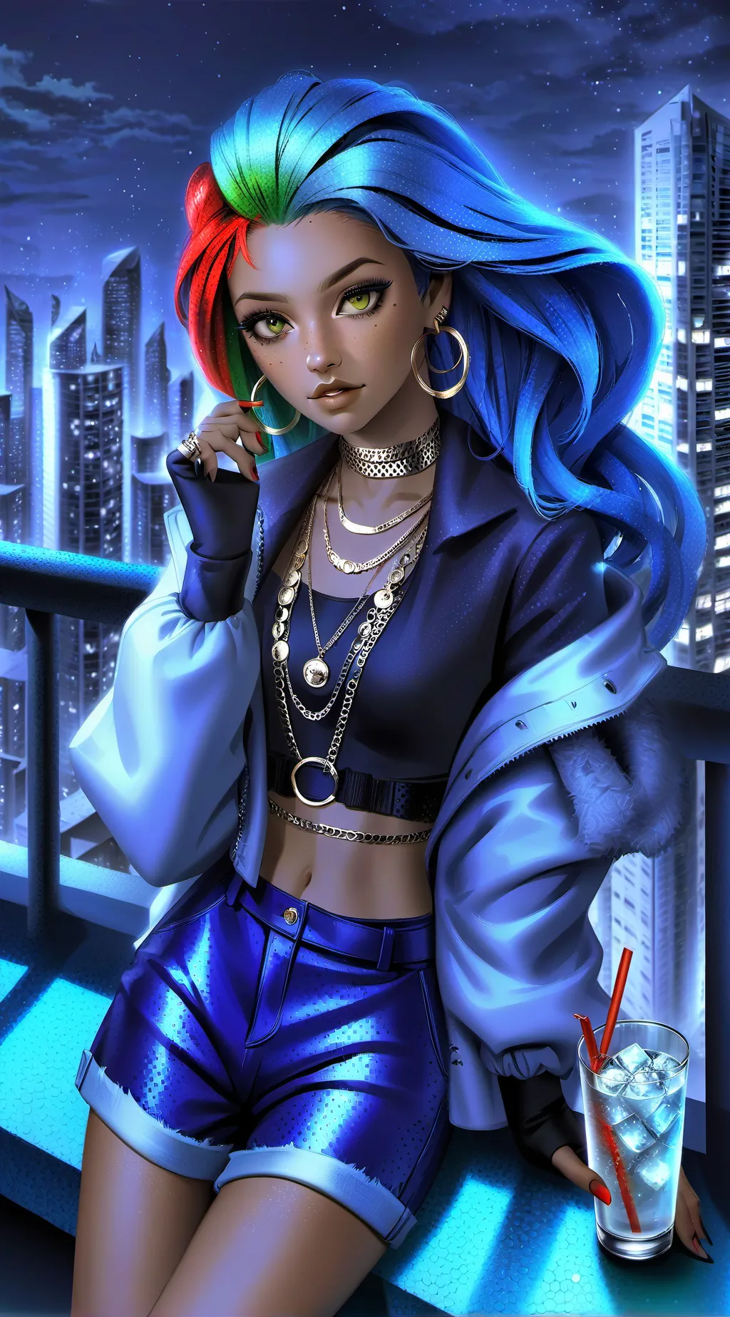 ai character: Ruby background