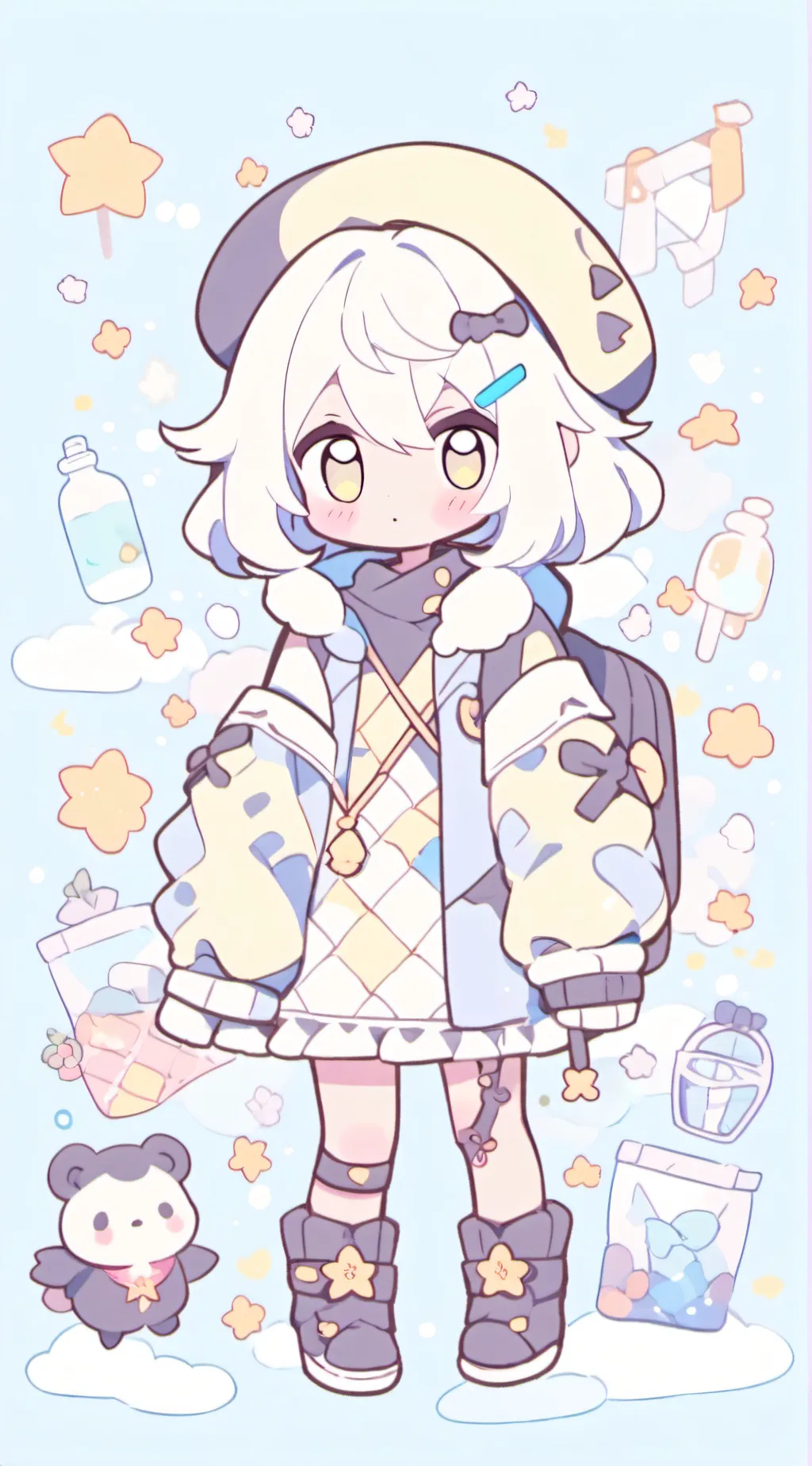 ai character: Evelyn background