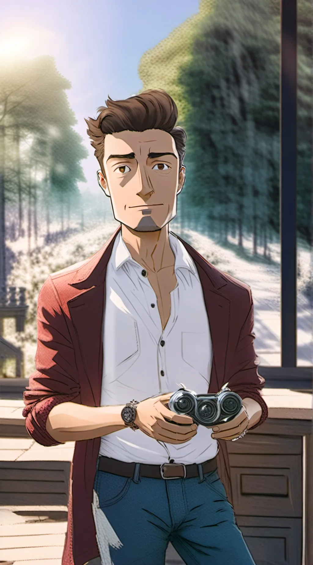 ai character: Nicholas Roth background