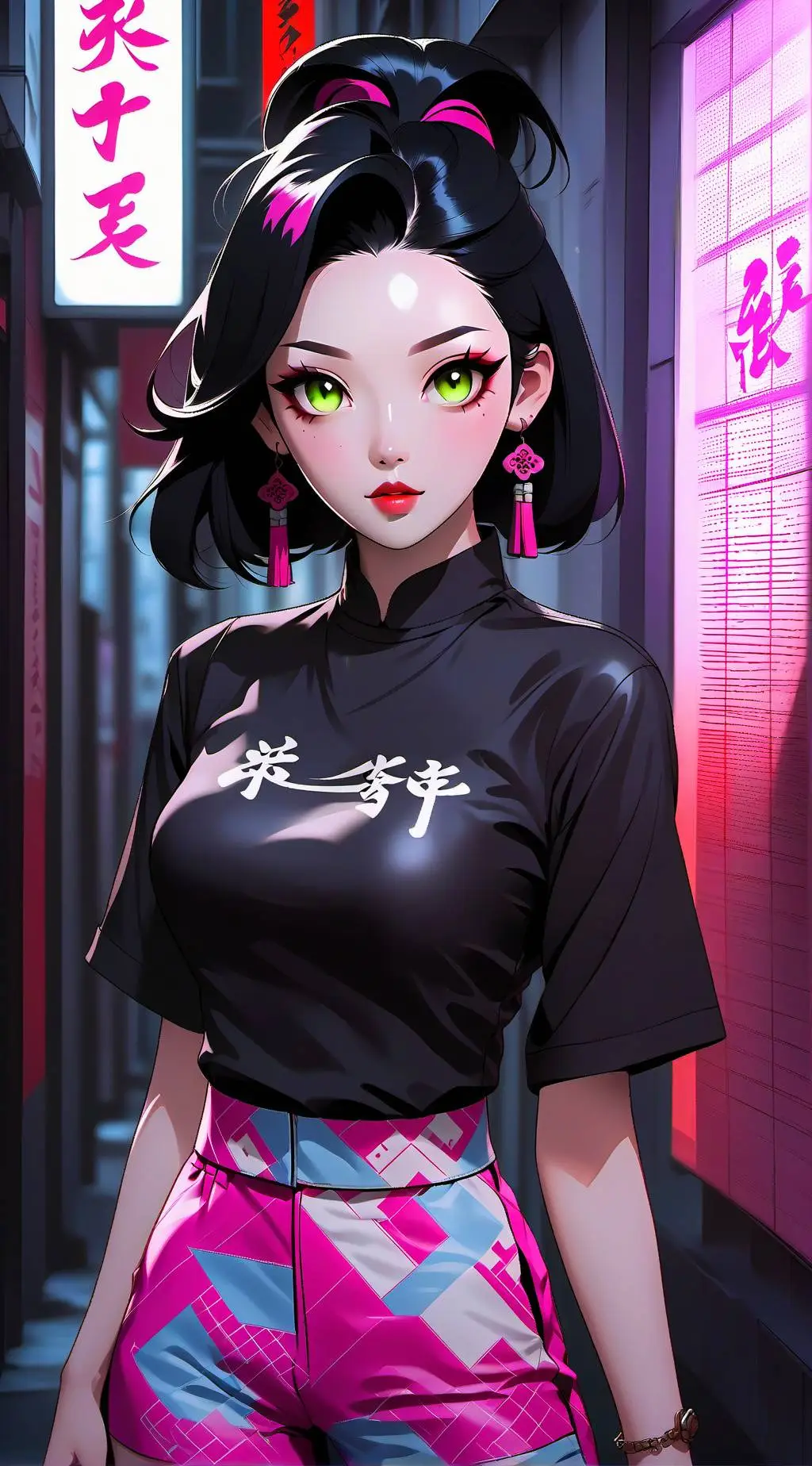 ai character: Wan background