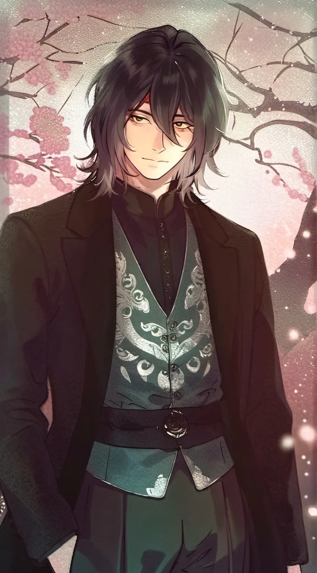 ai character: Emmet Golding  background