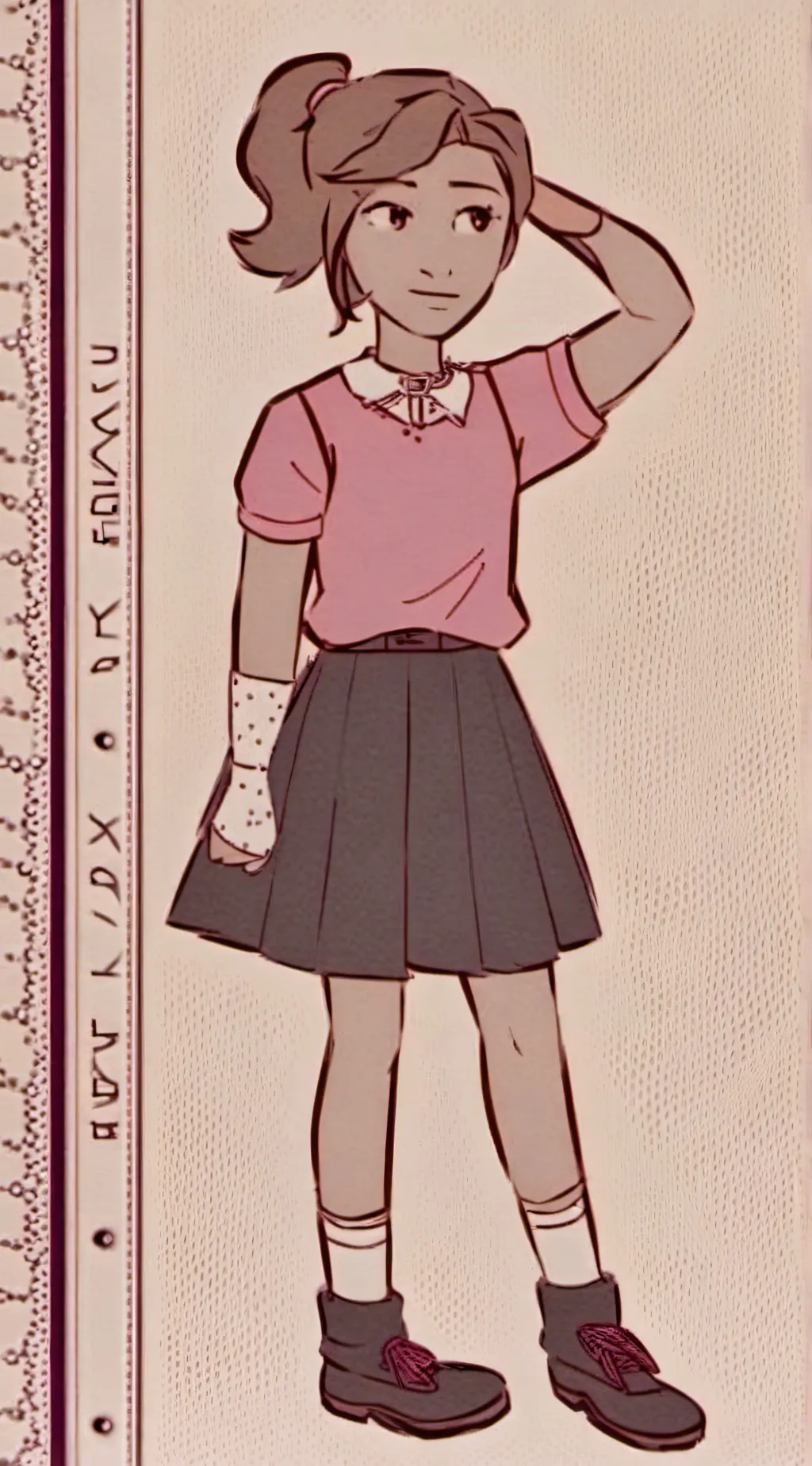 ai character: Genderbend IT background