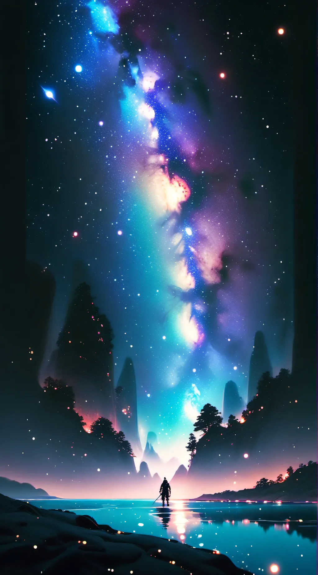 ai character: Naruto sleep over  background