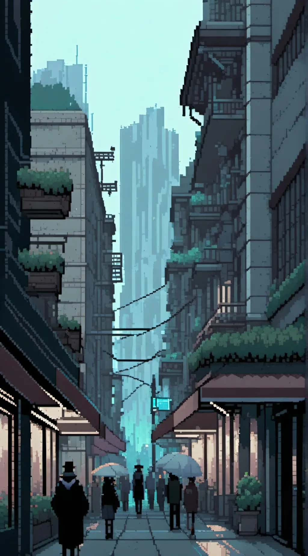 ai character: The wrong reality background