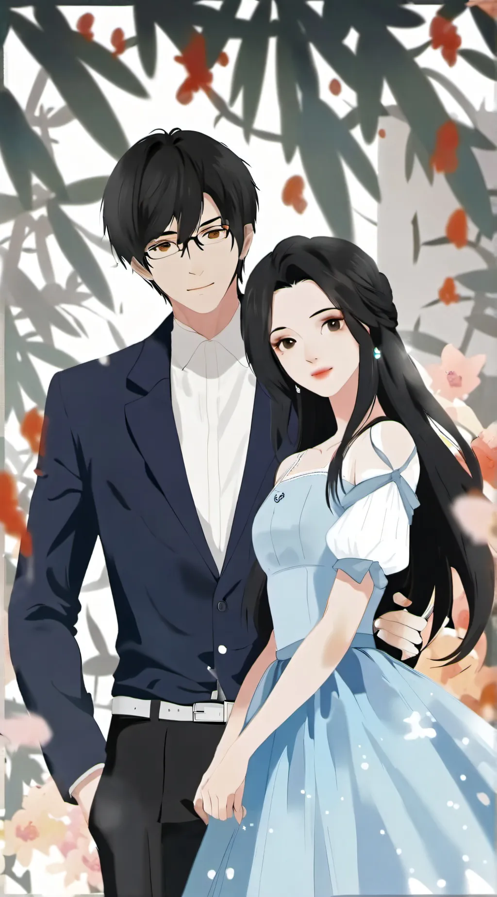 ai character: Jack and lila  background