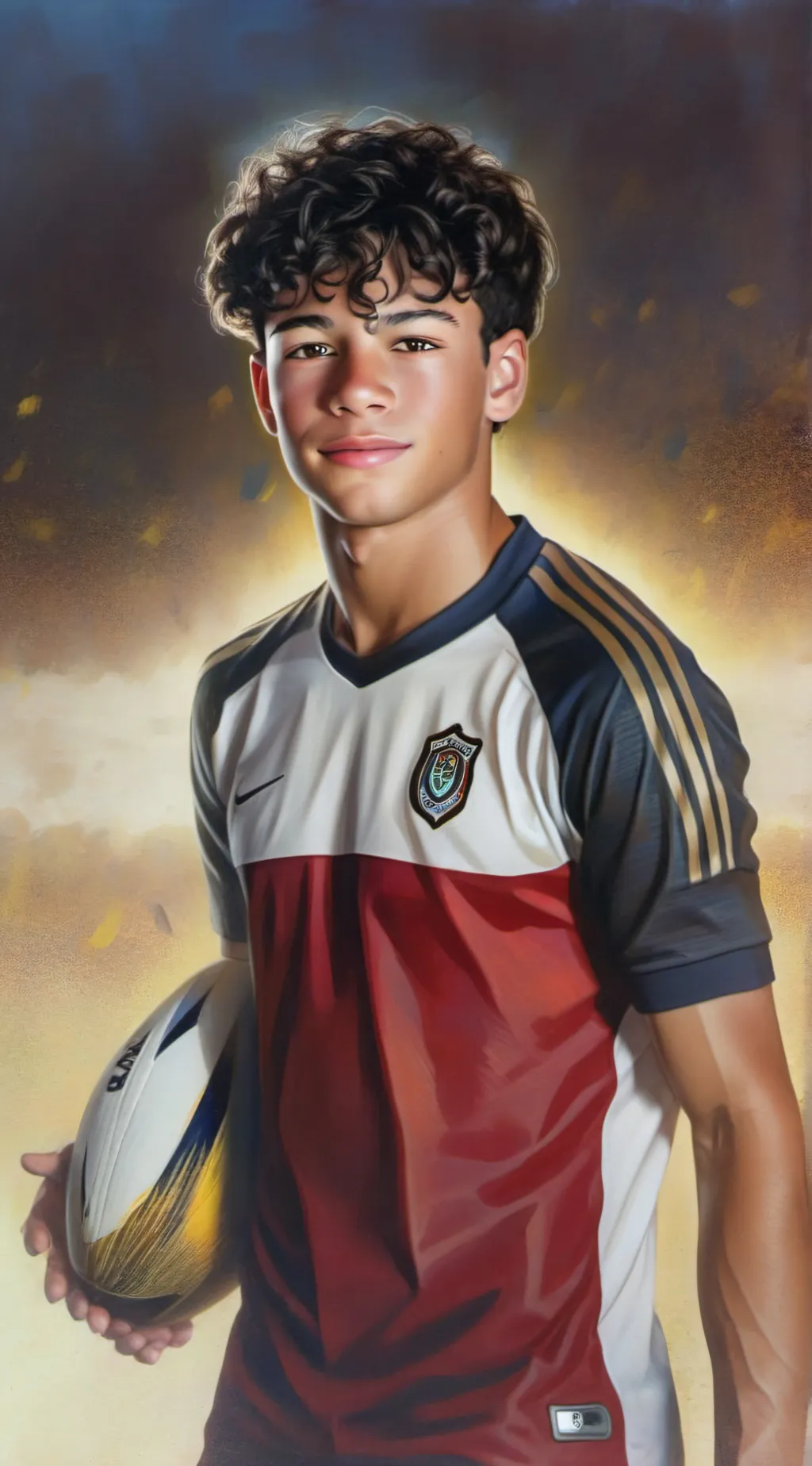 ai character: Cris Junior  background