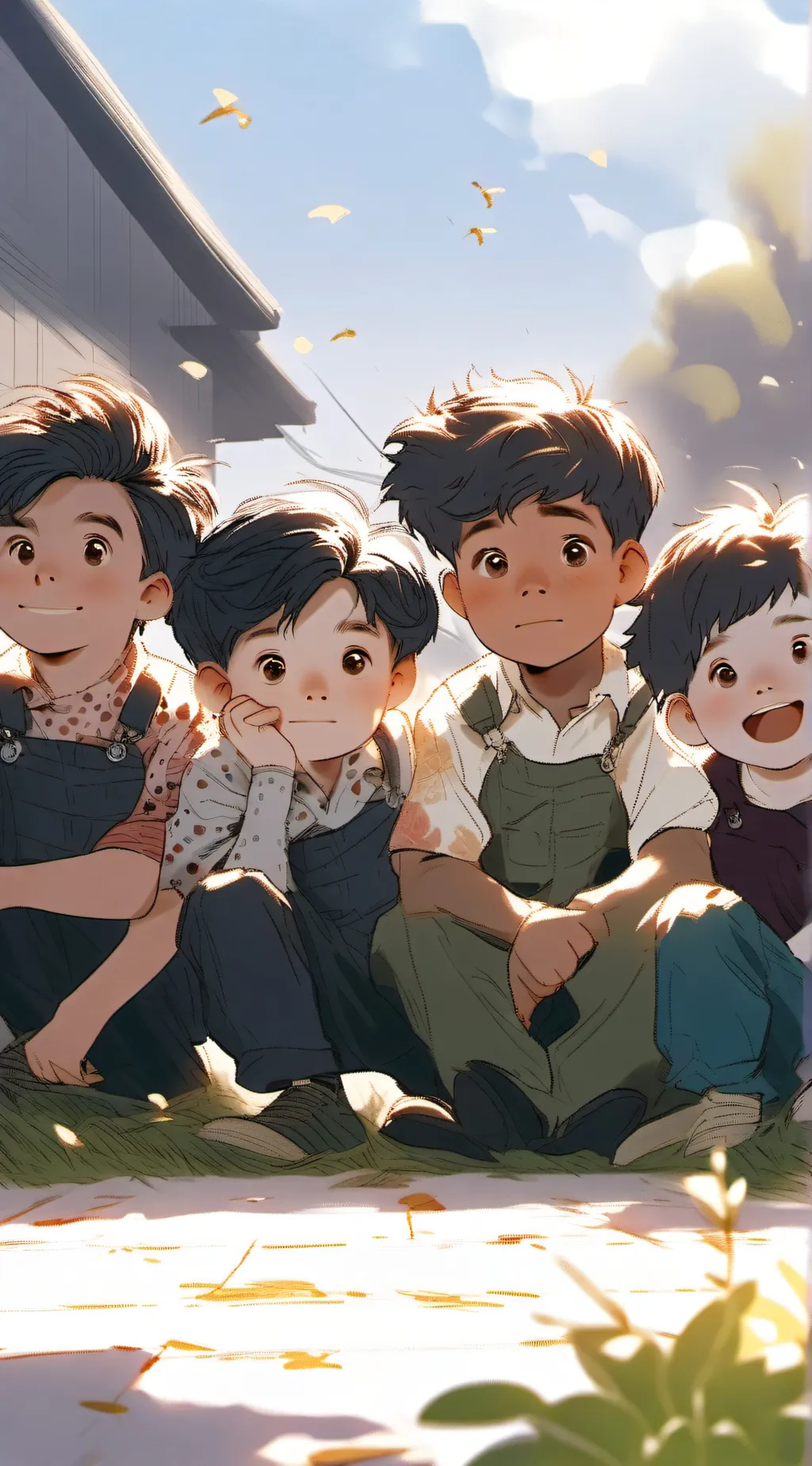 ai character: The little rascals background