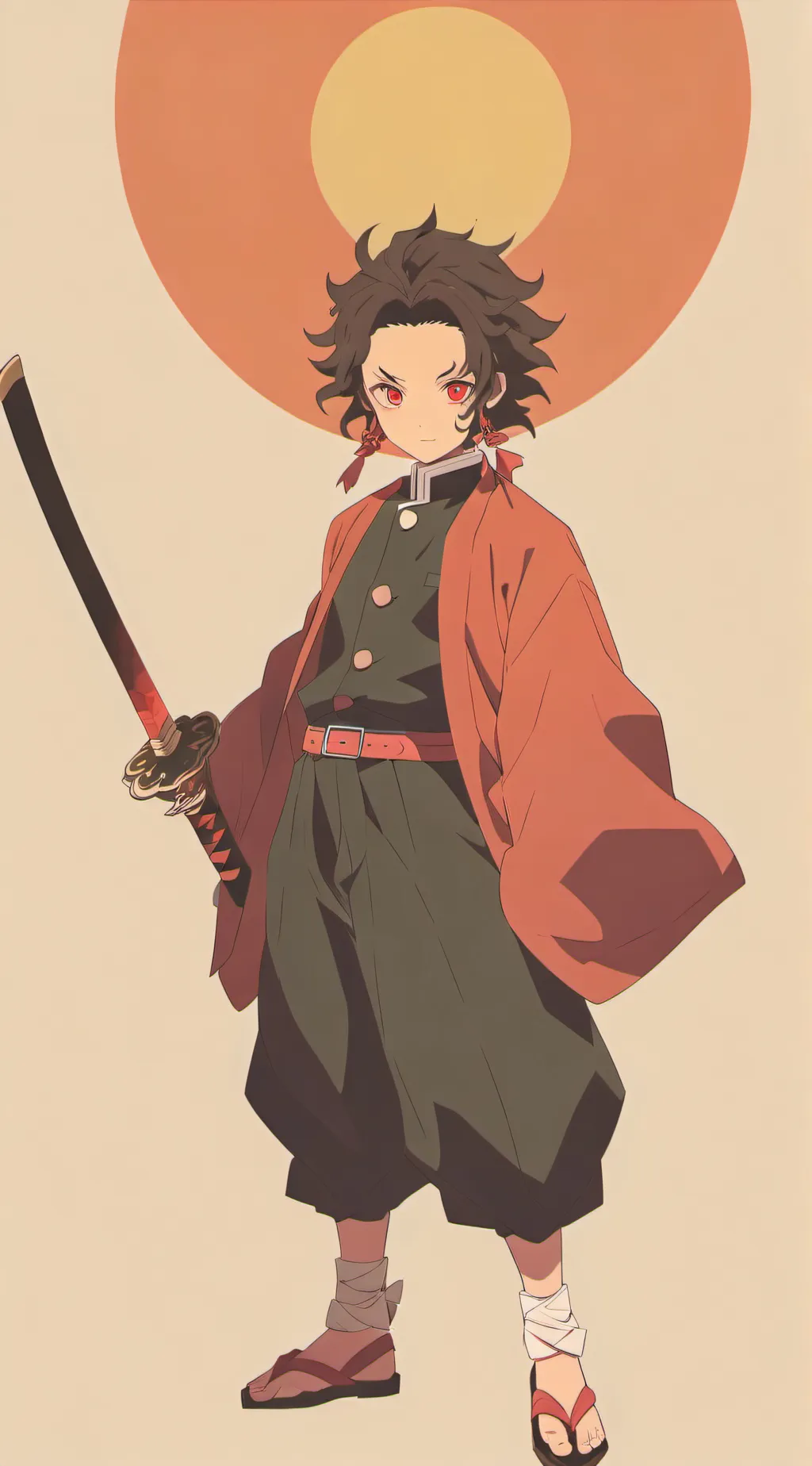 ai character: Tanijro background