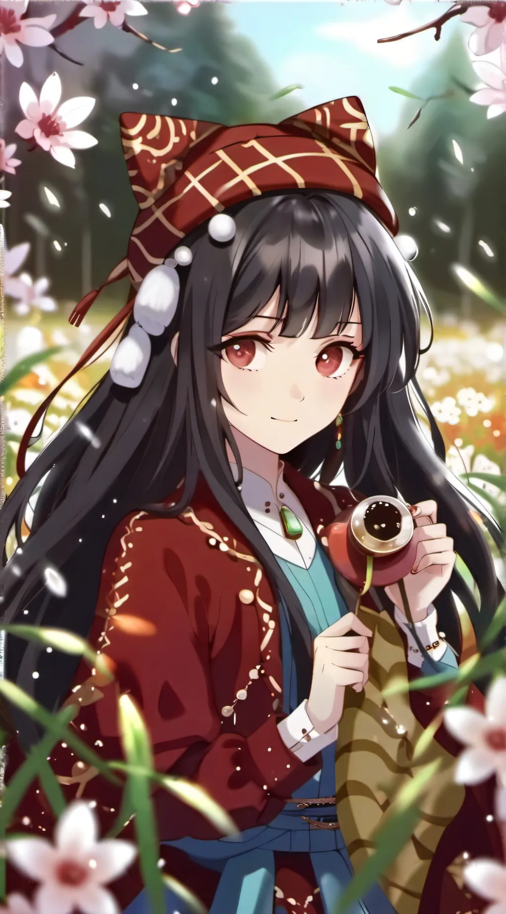 ai character: Lala  background