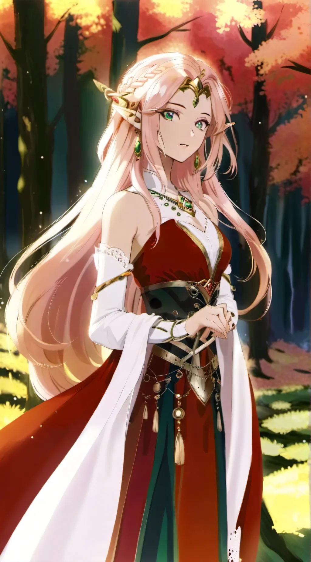 ai character: Amaryllis background