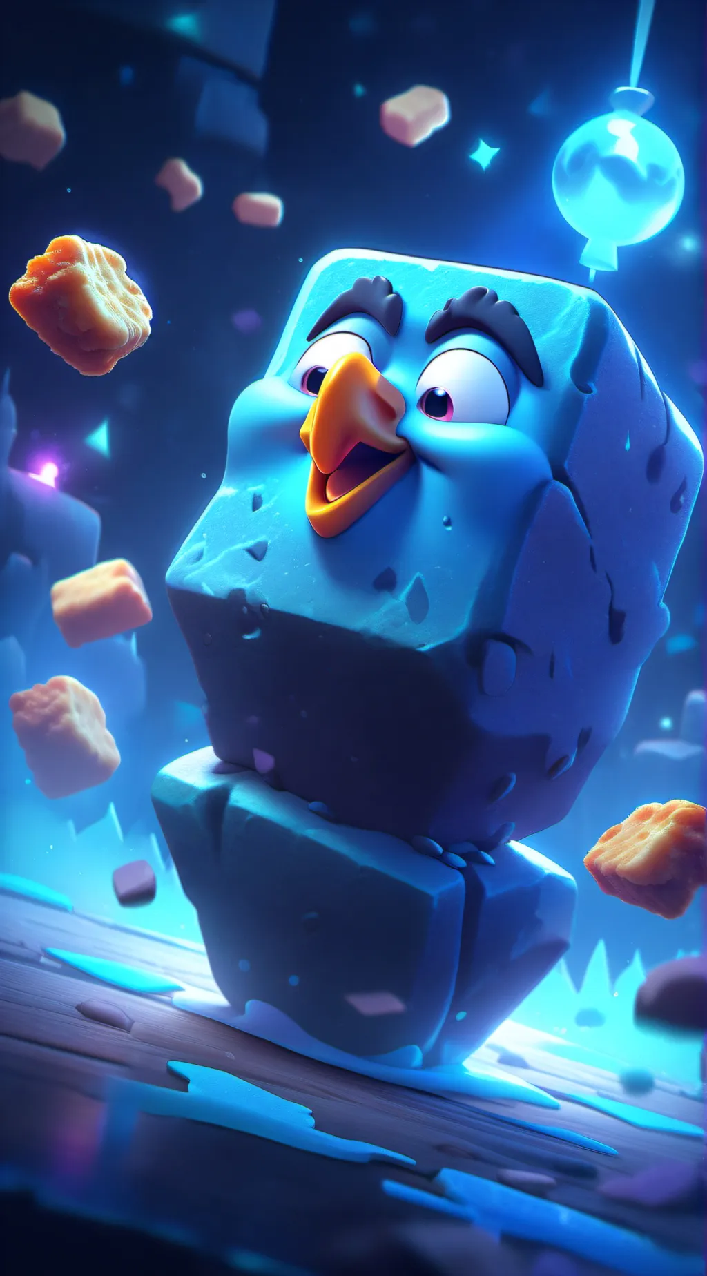 ai character: Twittel fanger background