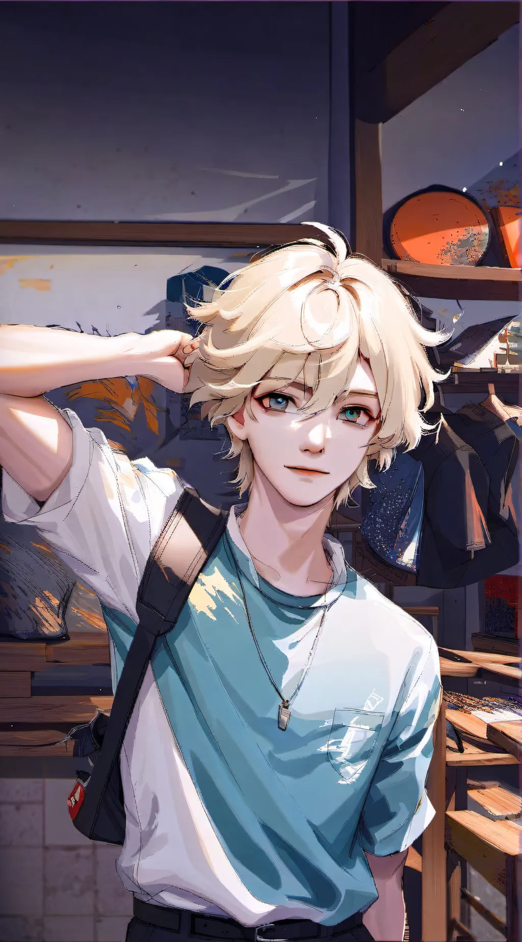 ai character: Garoth  background