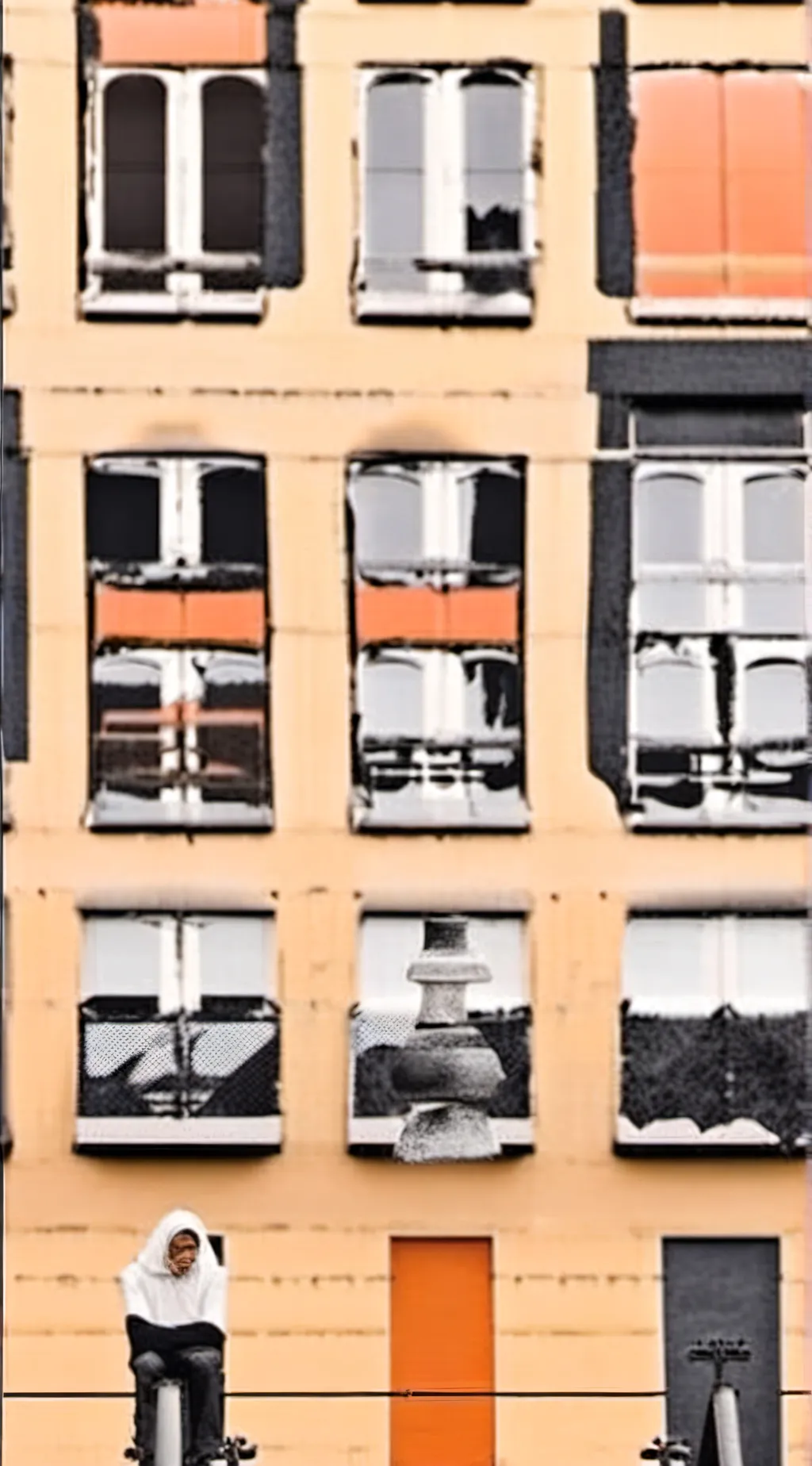 ai character: LOV on cr@ck background