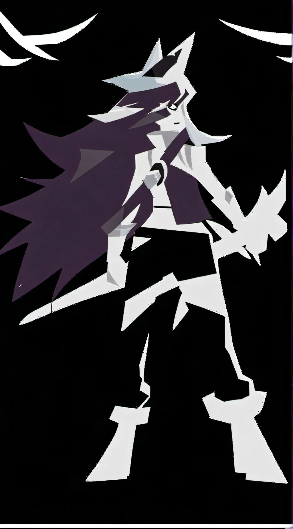 ai character: miss circle  background