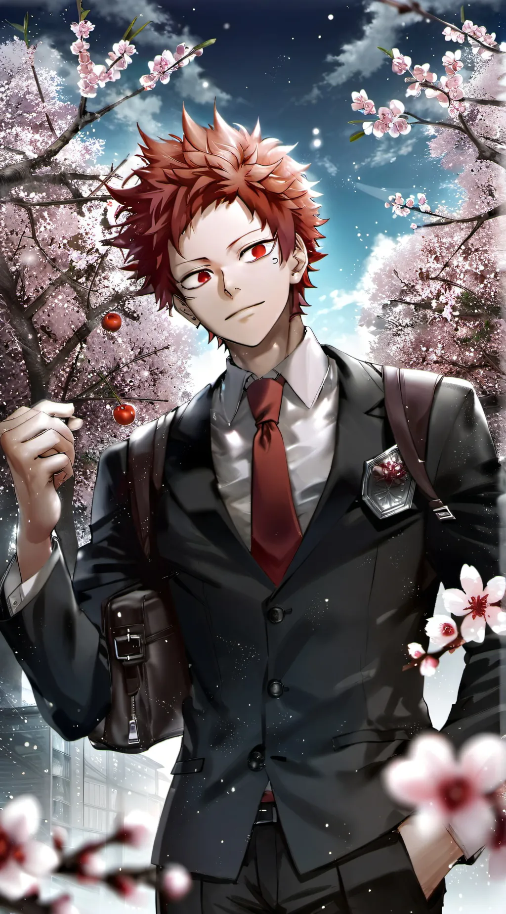 ai character: Kirishima background