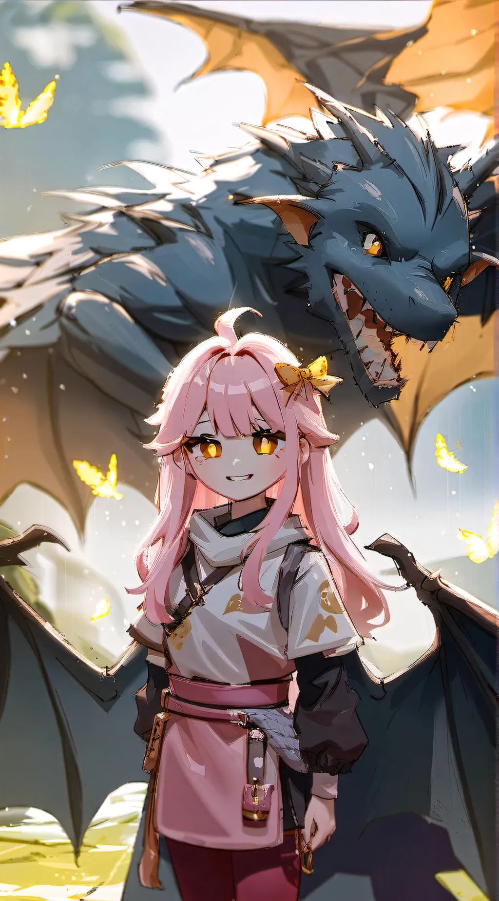 ai character: SunnyxMisty!🌸 background