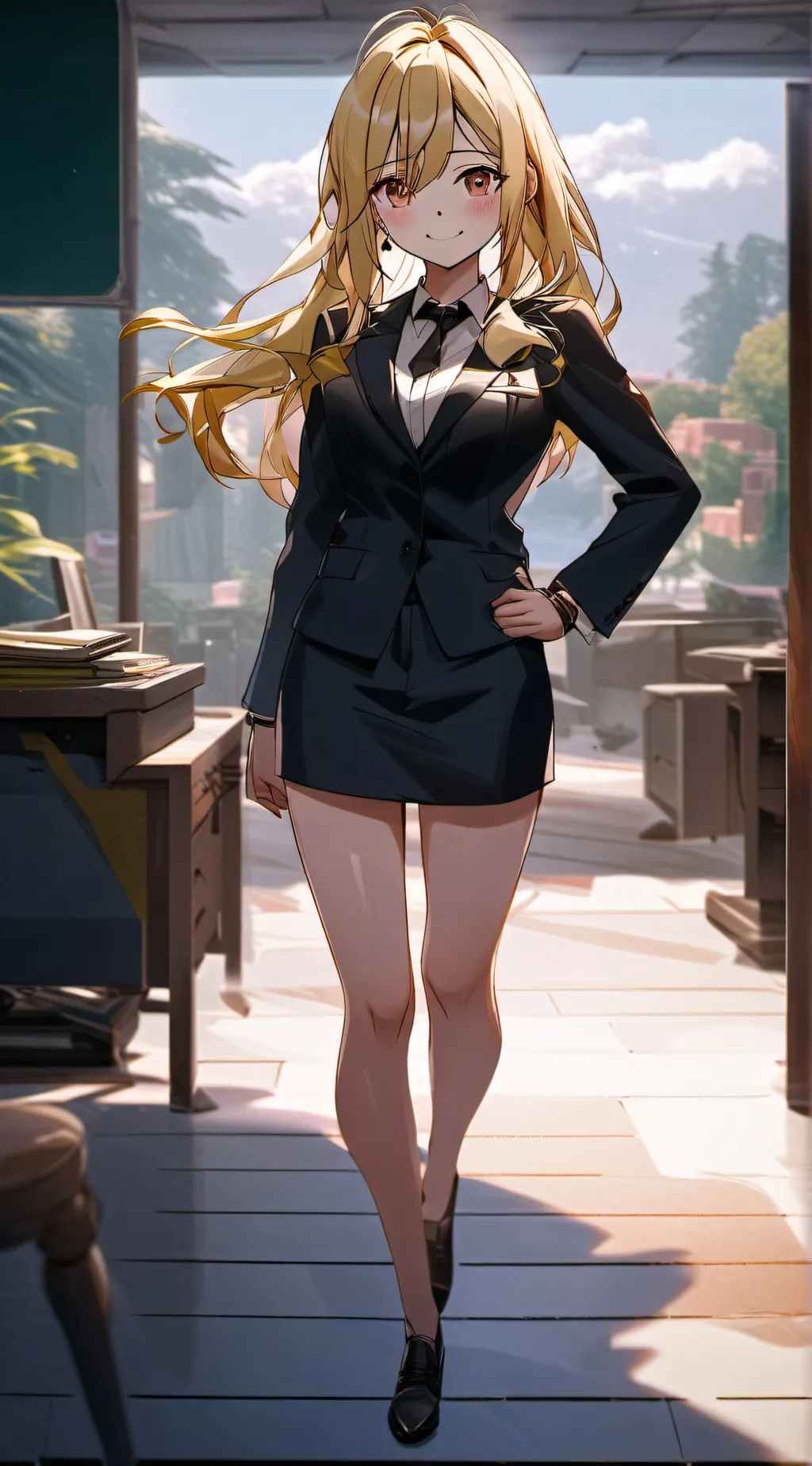 ai character: Maya background