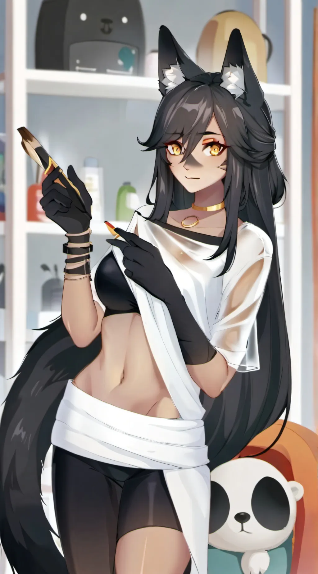 ai character: Aria background