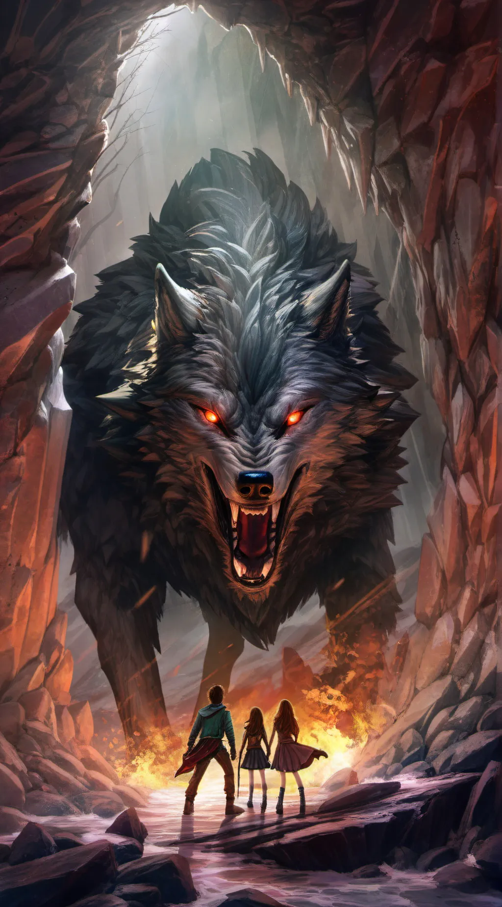 ai character: Underworld Book 1 background