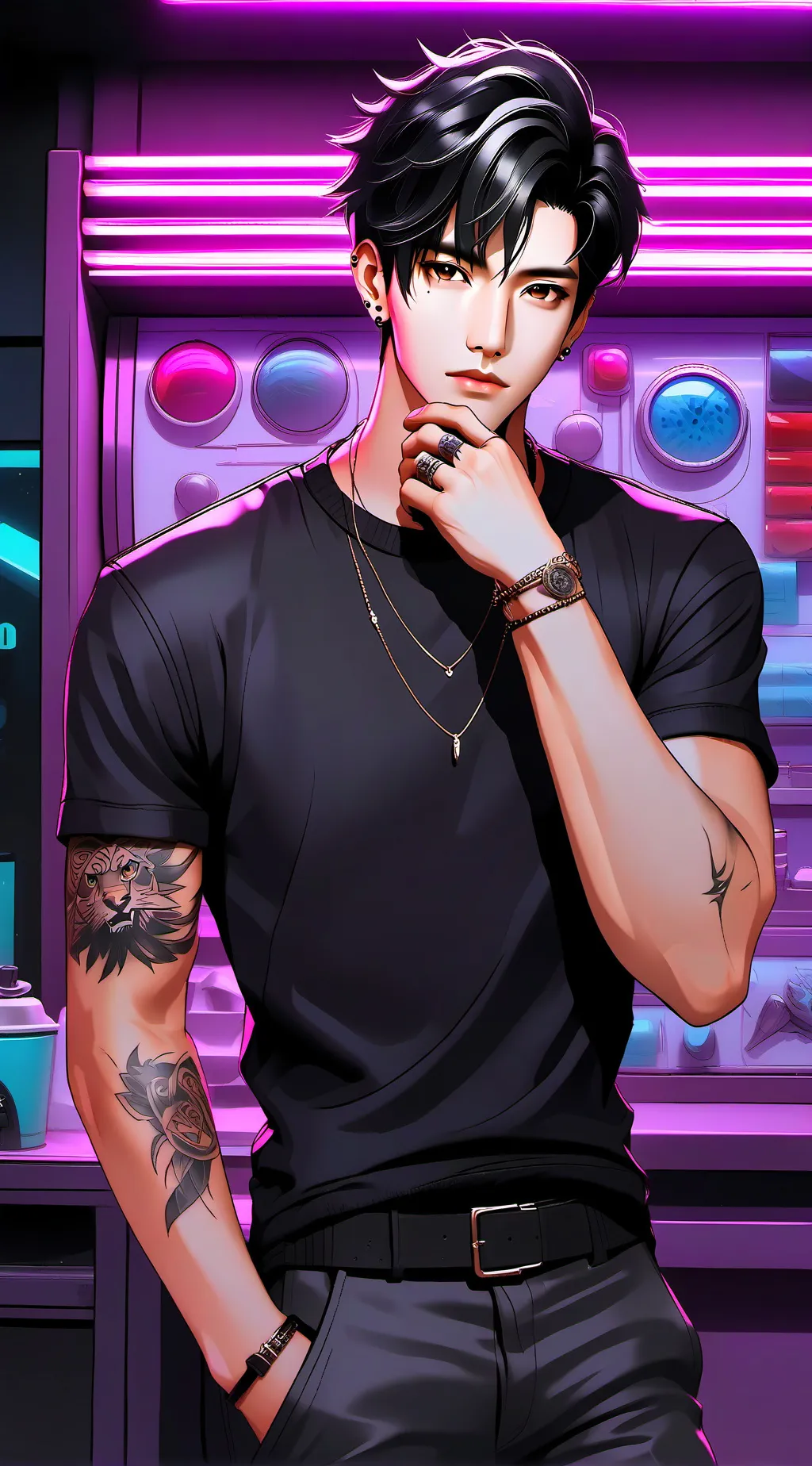 ai character: JAMARCUS  background