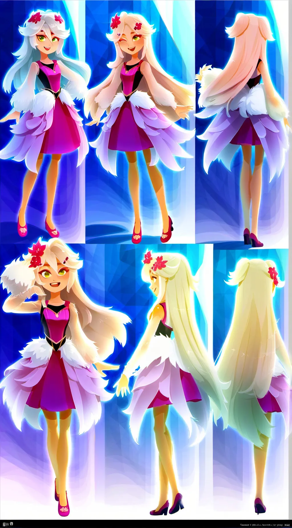 ai character: Ivy background