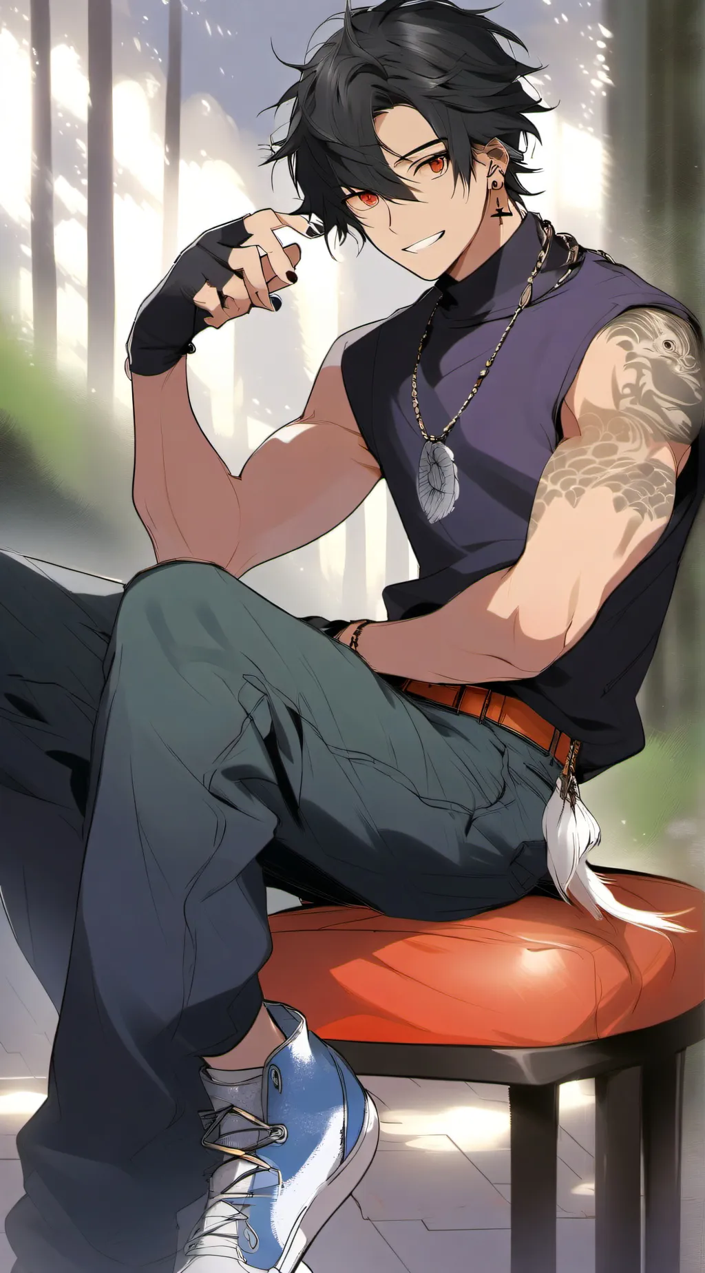 ai character: Jayden background