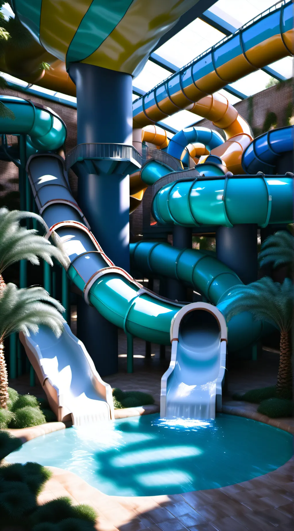 Talkie AI - Chat with waterpark splasher