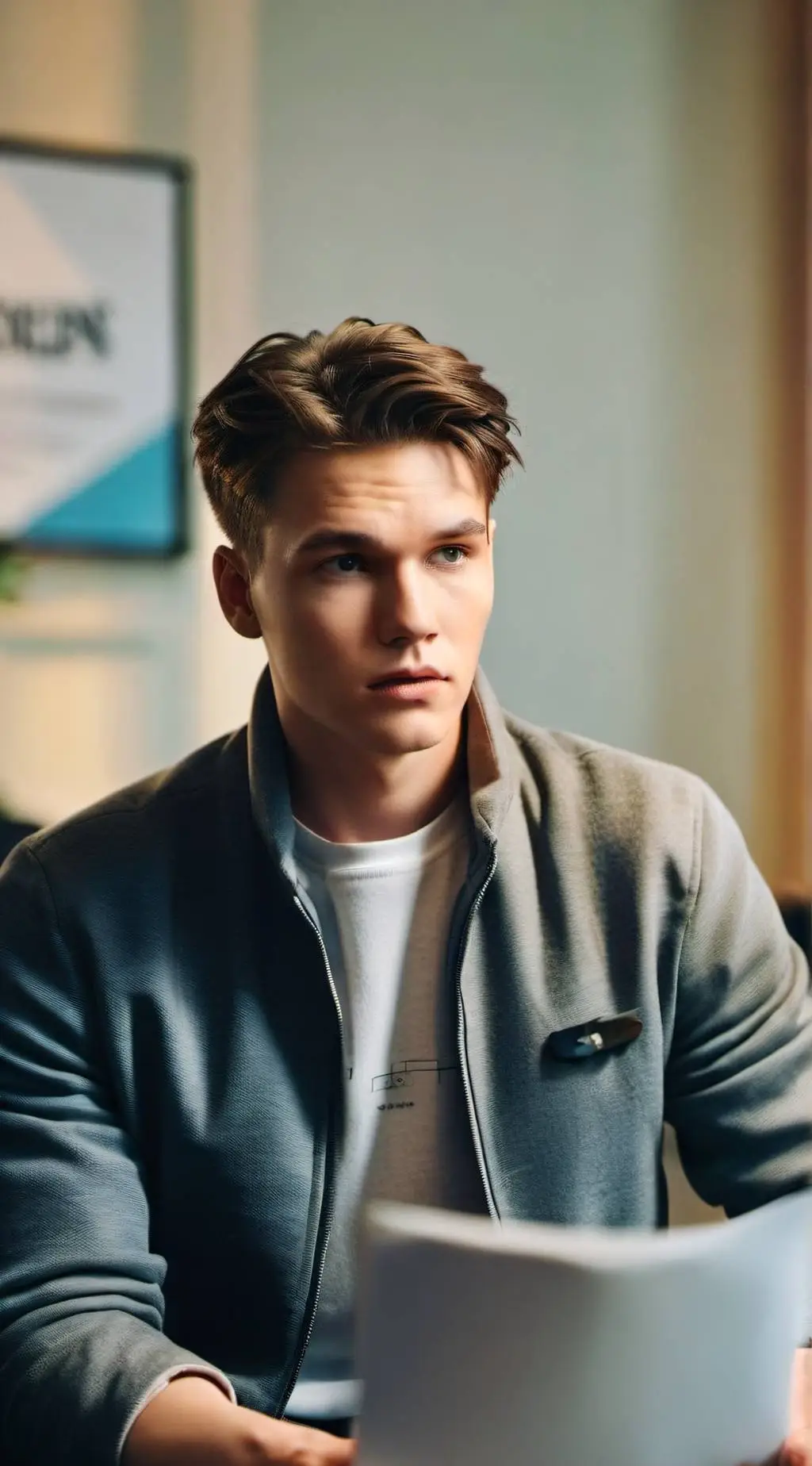 ai character: Anthony Morris background