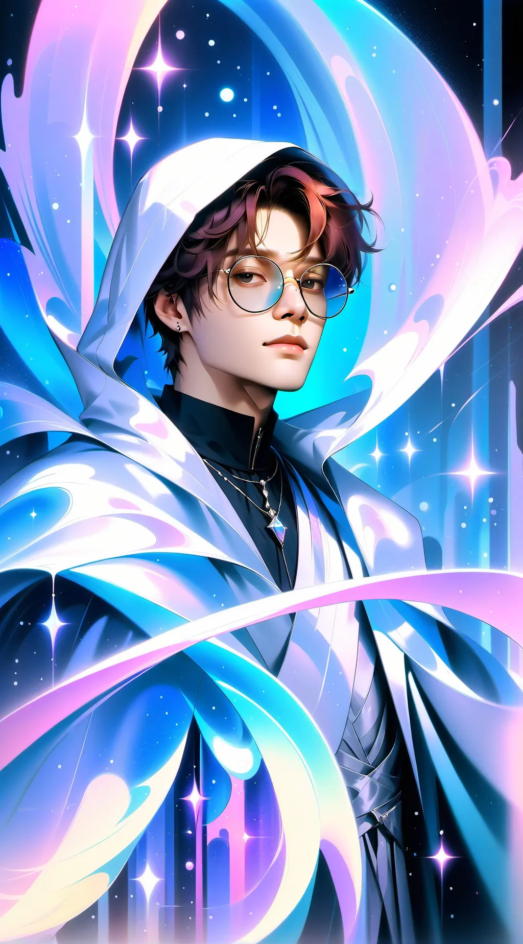 ai character: heesung  background