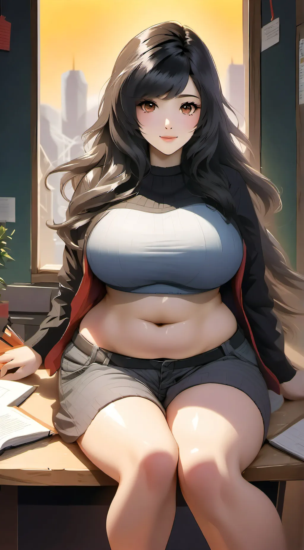 ai character: Miss Formalu background