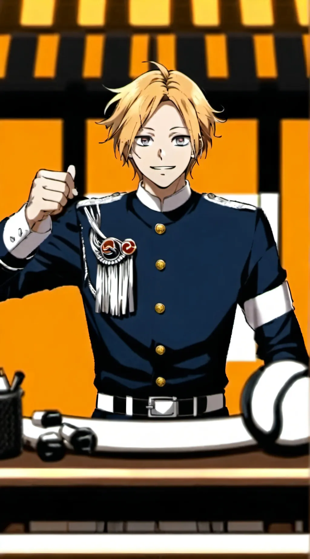 ai character: Electro background