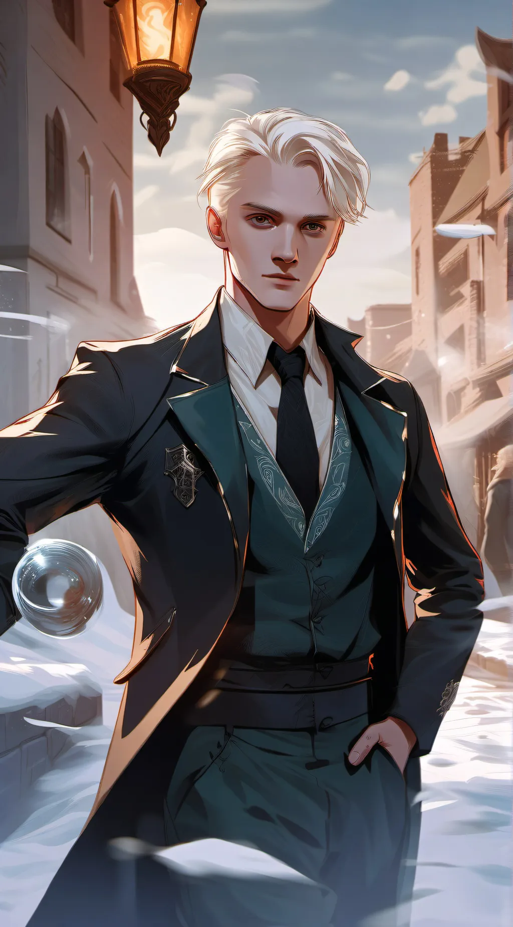 ai character: °Draco Malfoy° background