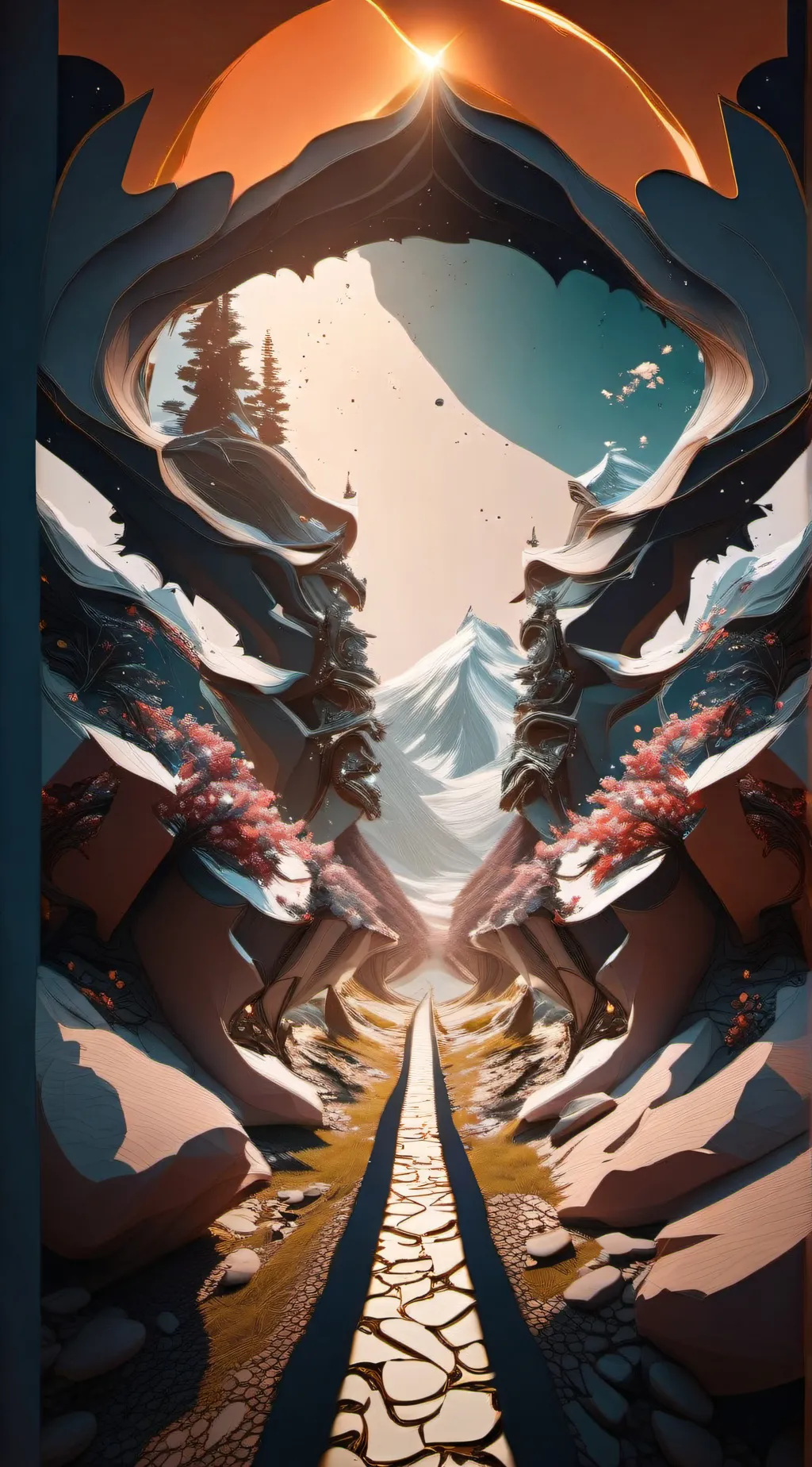 ai character: Touch grass background