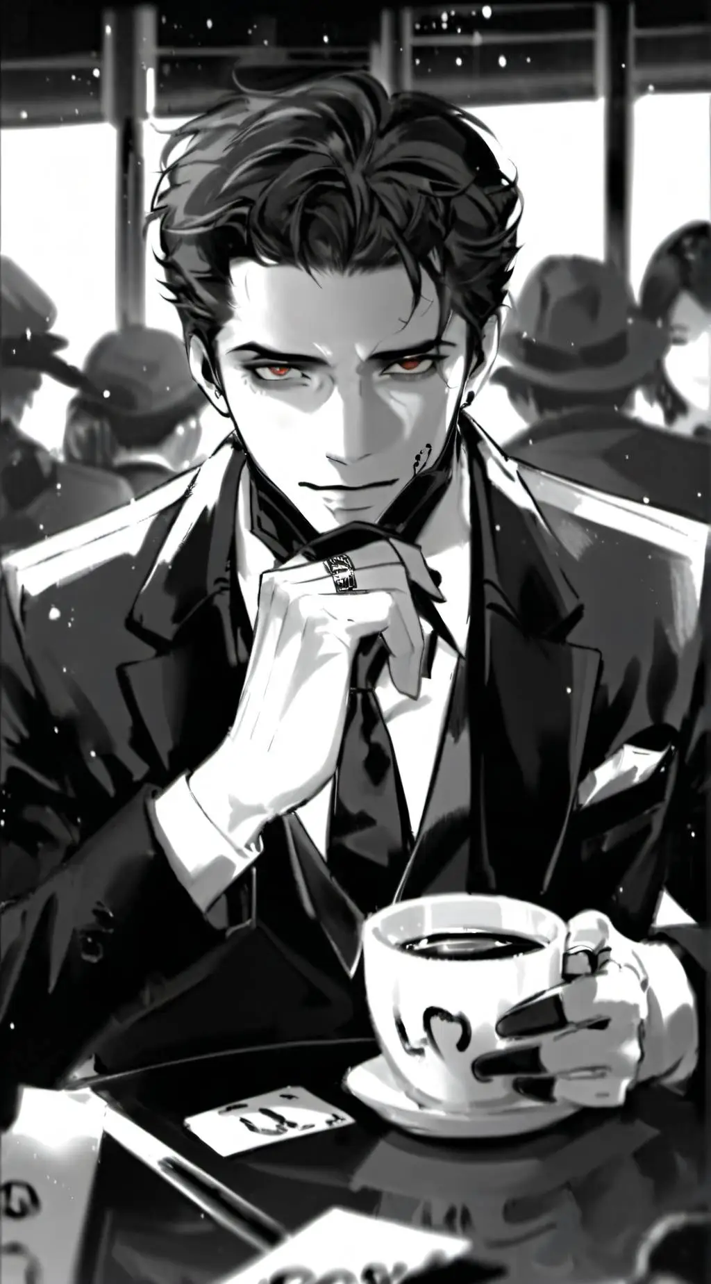 ai character: ༒𝓐𝓛𝓡𝓞𝓝༒ background