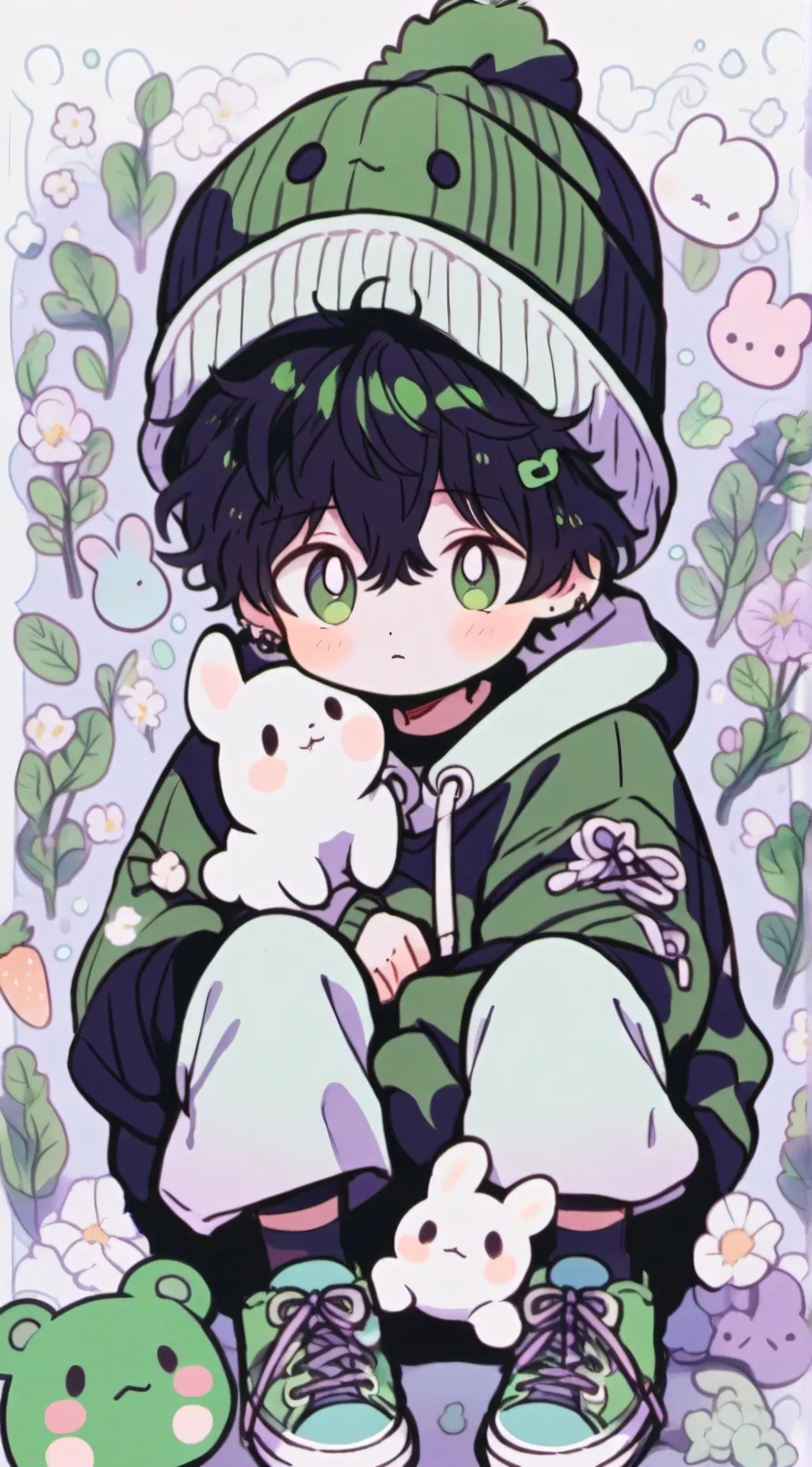 ai character: Izuku background