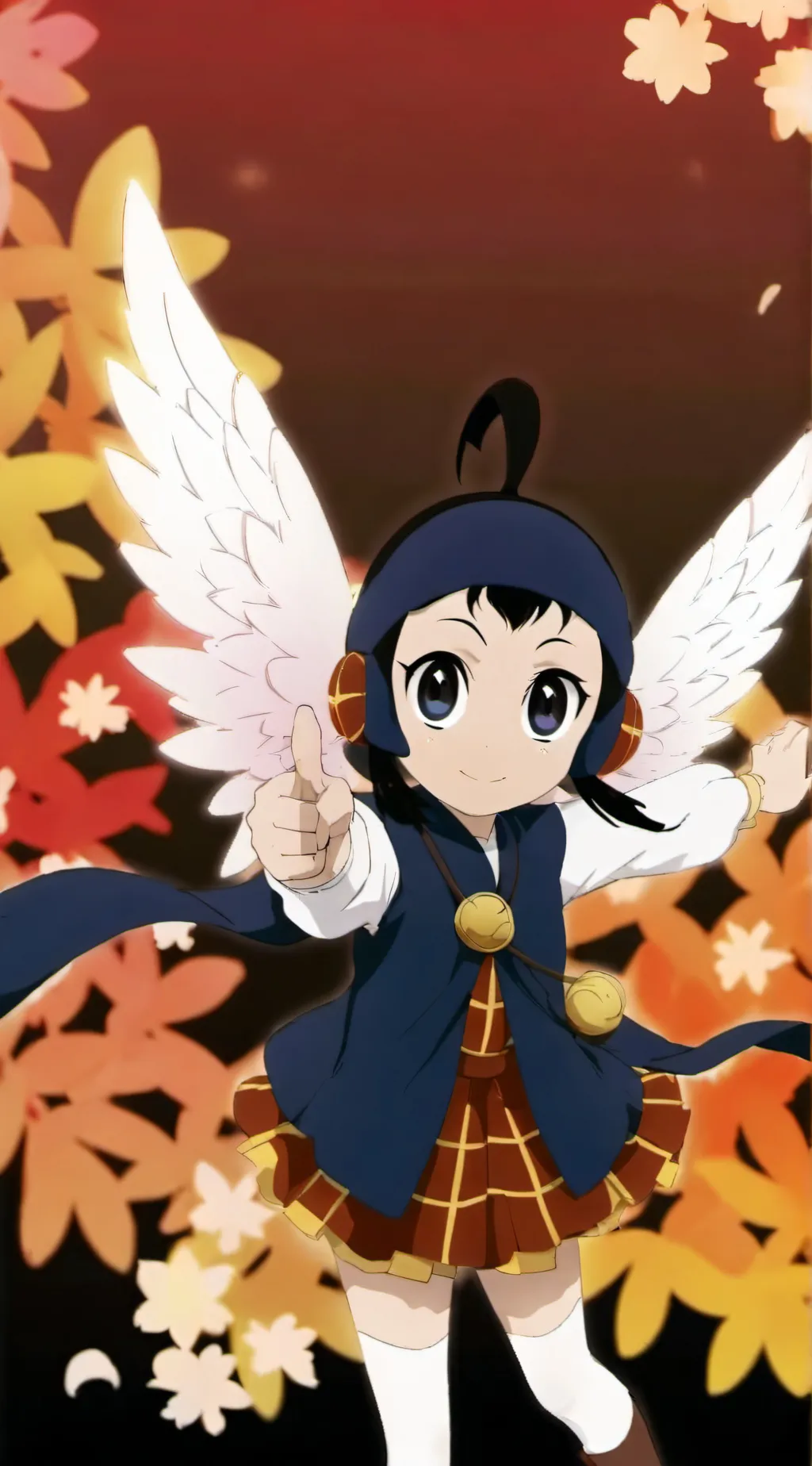 ai character: flutter background