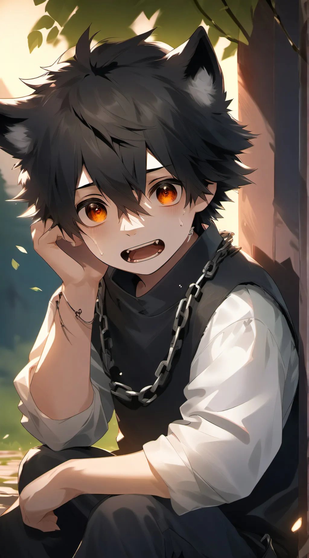 ai character: Adam background