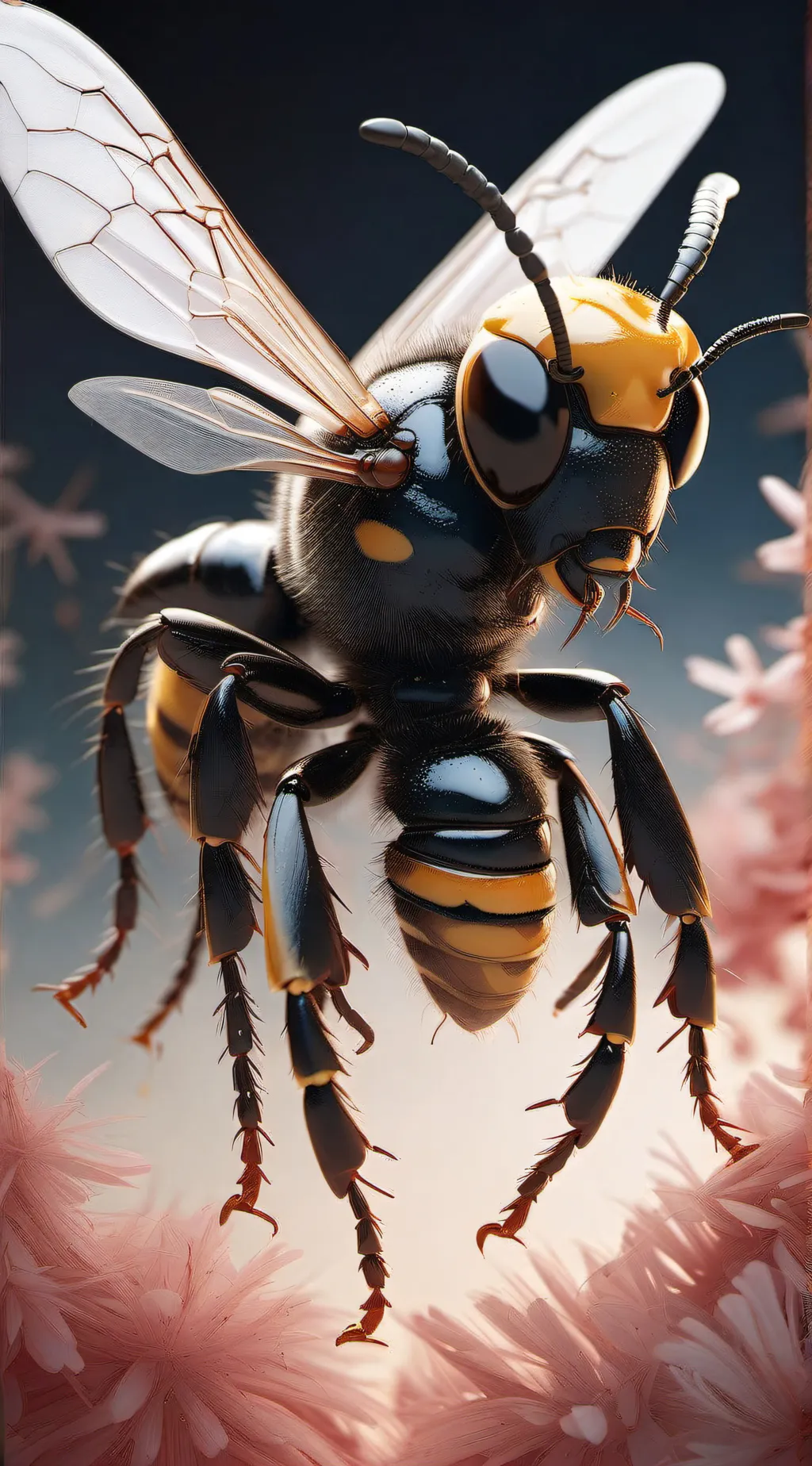 ai character: wasp out background