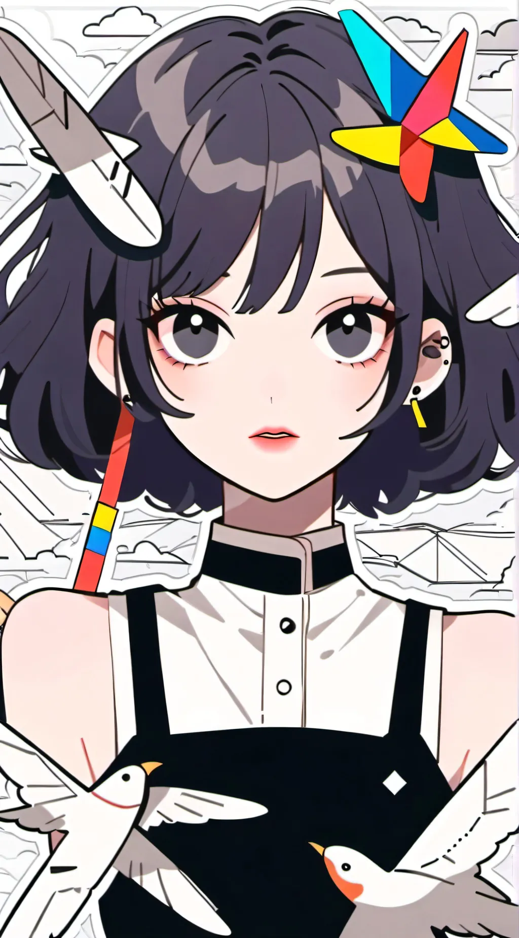 ai character: Dandy's world!! :D background