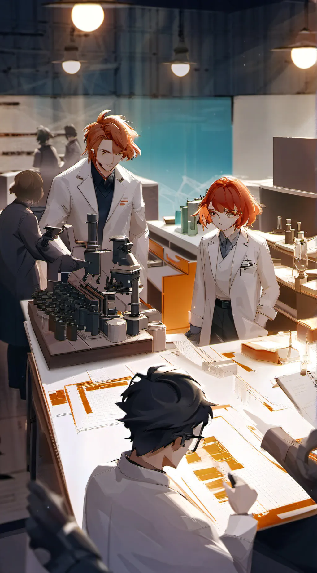 ai character: pokemon scientists background