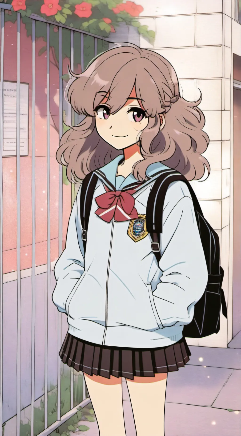 ai character: Brooke Sampson  background