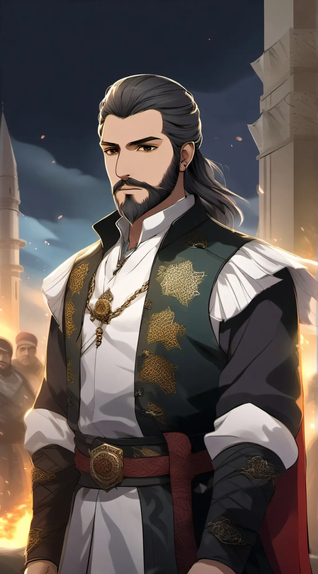 ai character: Isaac background