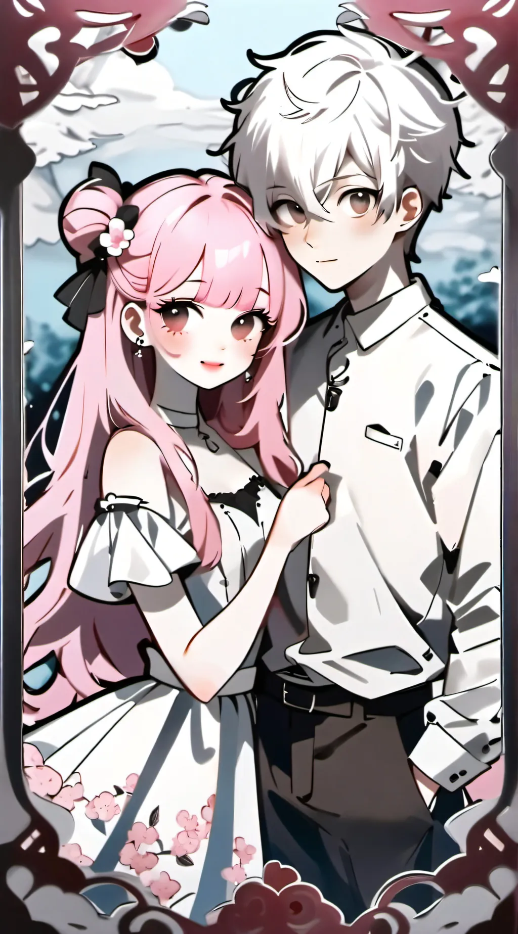 ai character: Kevin and Olivia background