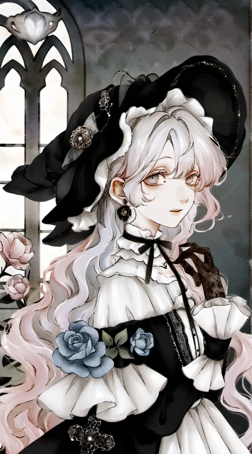 ai character: 𝔨𝔞𝔱𝔦𝔢 background