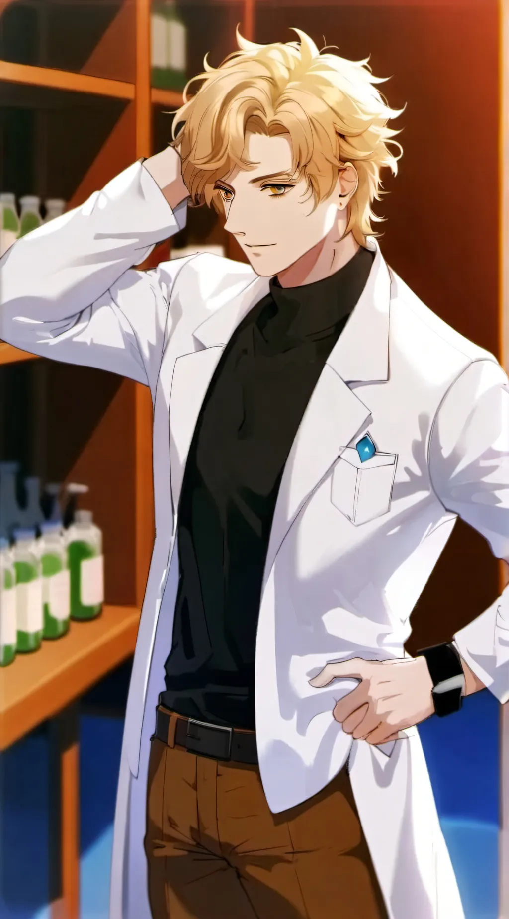 ai character: Adam (Worker) background