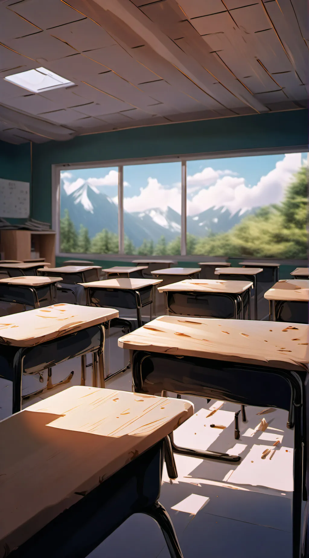 ai character: MHASchoolShooting background