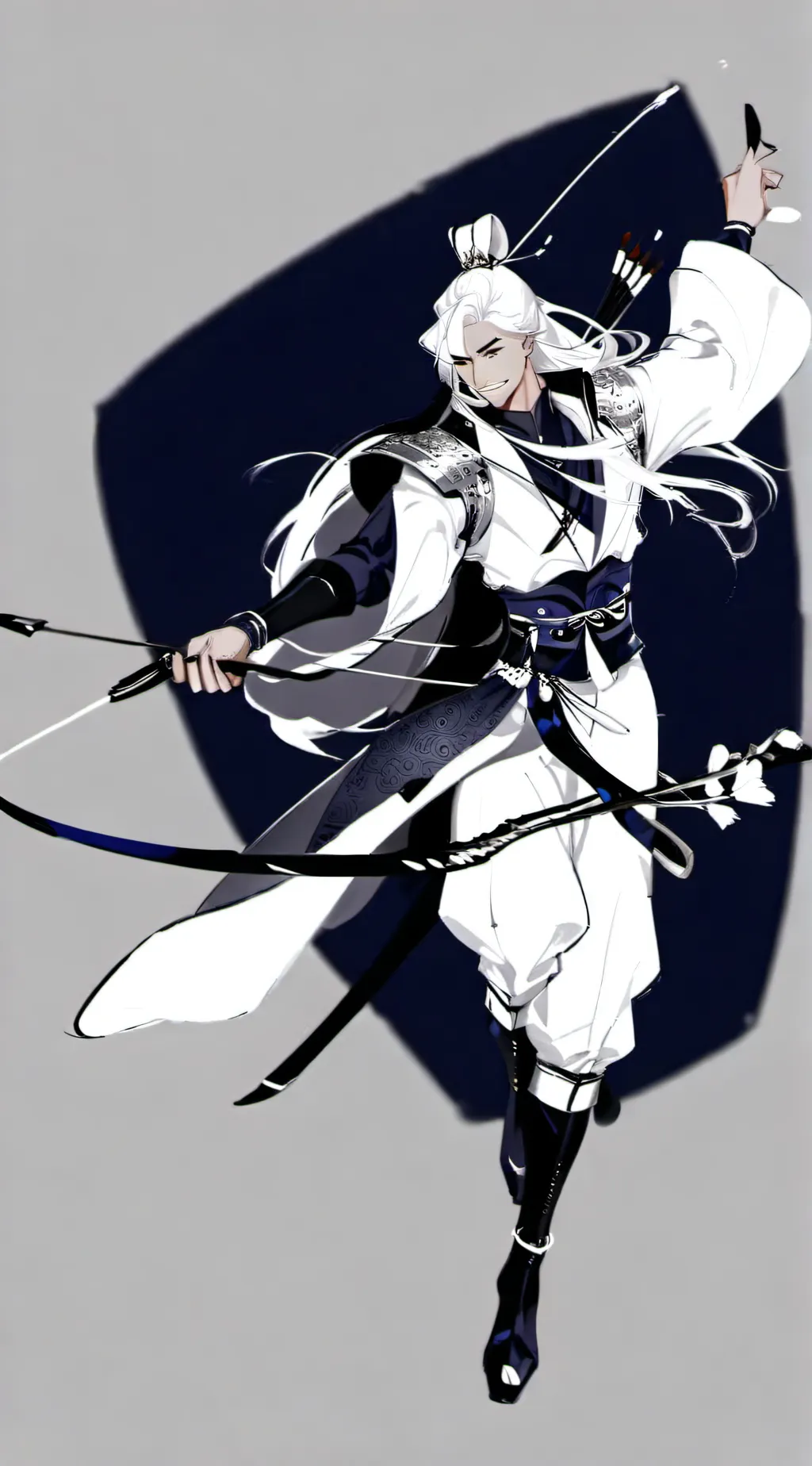 ai character: miss circle  background