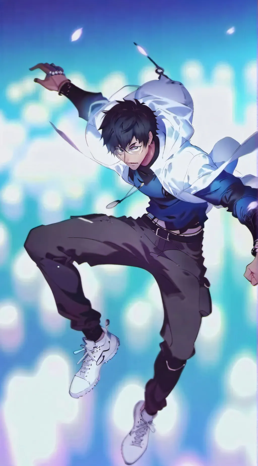 ai character: 🩵𝐃𝐚𝐛𝐢 𝐱 𝐇𝐚𝐰𝐤𝐬🧡 background